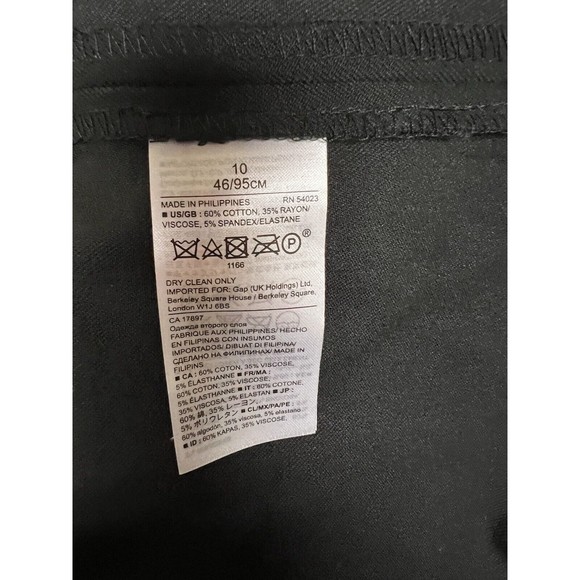 Banana Republic Women's Sleeveless Black Dress Signature‎ Stretch Size 10 - Picture 8 of 9